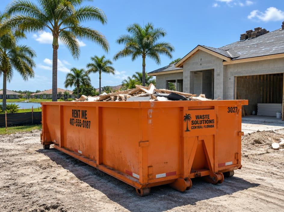 Dumpsters services in Central Florida